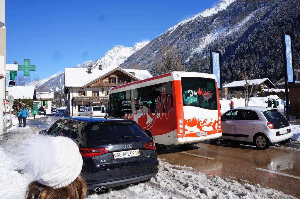 Nid Douillet De Chamonix Lägenhet Exteriör bild